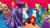 ❤ Disney Princess Magic Clip Dress Up ❤ Frozen Queen Elsa Anna Rapunzel Snow White Aurora Ariel