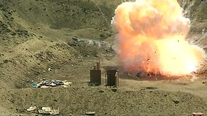 Two tonnes of fireworks burnt by police in Peru