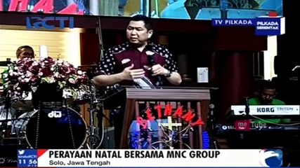 Download Video: Umat Kristiani di Solo Rayakan Natal Bersama MNC Group