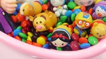 Learn Numbers Baby Doll Bath Time M&Ms Chocolate Learn Colors Slime Surprise Eggs Play Doh Toys