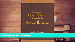 Audiobook  Interregional Input-Output Analysis of the Chinese Economy (Econometrics in the
