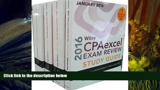 PDF  Wiley CPAexcel Exam Review 2016 Study Guide January: Set (Wiley Cpa Exam Review) O. Ray