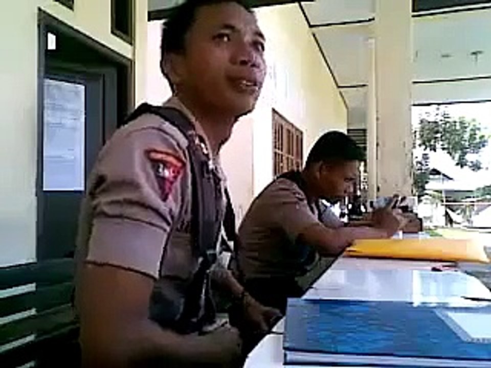 Indonesian cop NORMAN kamaru