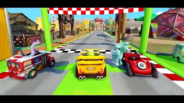 Monsters University Sulley , Randall Boggs & Mike Wazowski Fun Time Disney Pixar Cars Mcqueen