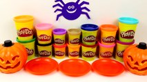 Play Doh Halloween Treats for Kids Lollipops Playdough Monster Cookies Decoration
