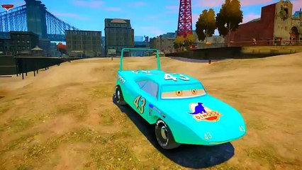 Dinoco King 43 Disney pixar car race Labyrinthe IV by onegamesplus
