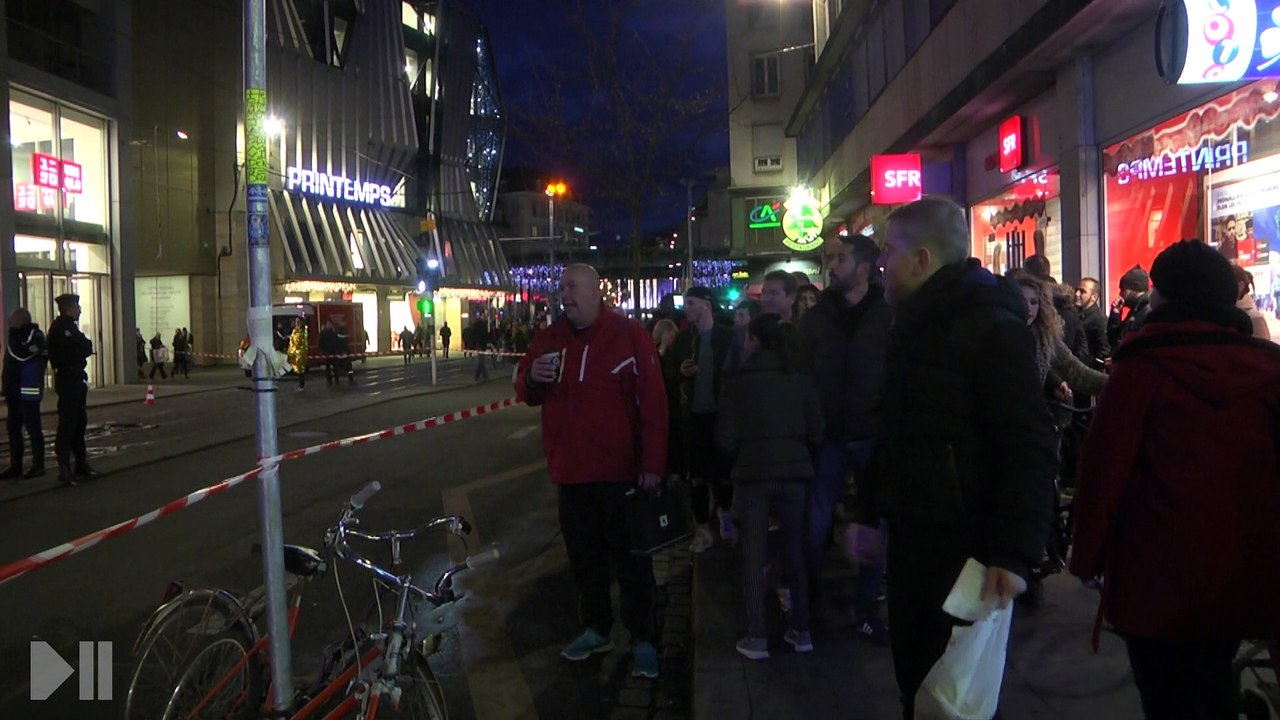Incendie chez H&M à Strasbourg 300 personnes évacuées