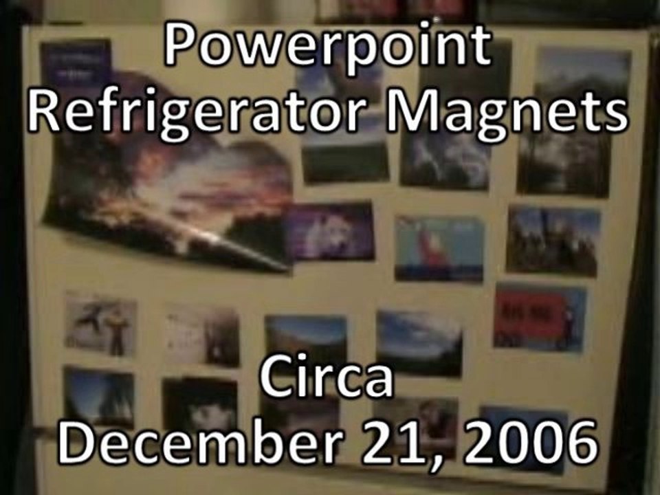 Powerpoint Refrigerator Magnets (Classics Edition)