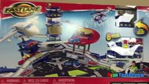 Fast Lane Multi Level Airport Playset Disney Cars Toys for kids Lightning McQueen Ryan ToysReview