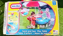 Giant Surprise Toys Little Tikes Sand Table & Water Toy Playset Sandbox   Nemo & Kids DisneyCarToys