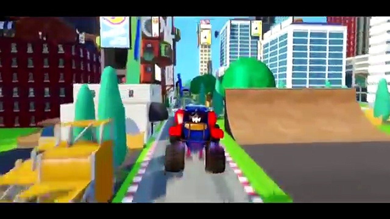 McQueen Cars Trucks For Children Racing Kids Cartoon Video Monster Trucks For Children Videos