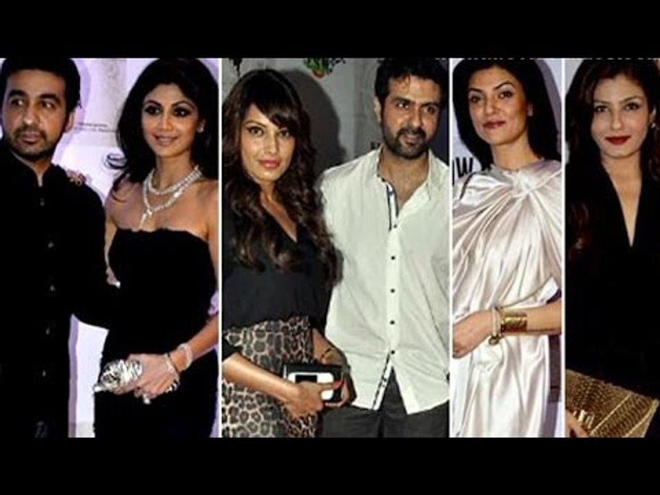 Shilpa Shetty, Raj Kundra, Bipasha Basu And Sushmita Sen At Success Bash Of 'How Not To Make Money'
