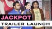 Sachiin Joshi, Sunny Leone And Kaizad Gustad At 'Jackpot' Trailer Launch