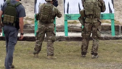 Air Force EOD TOIC shooting course