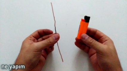 Çakmakla Havya Yapımı 'Lehim Nasıl Yapılır' Yaptık