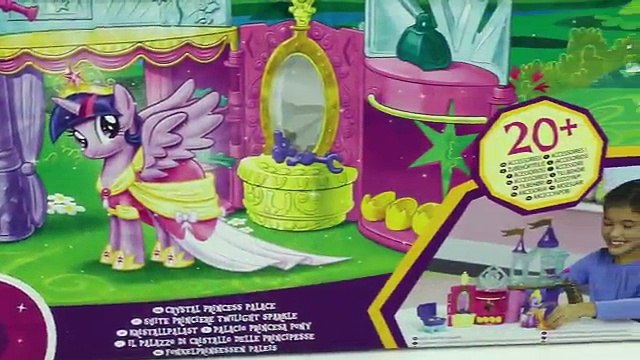 My Little Pony MLP Castle Crystal Princess Palace Toy Review Twilight Sparkle Rarity Party