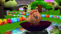Lion Finger Family Nursery Rhymes | Tiger Cartoons For Children | Animals Cartoon Rhymes F