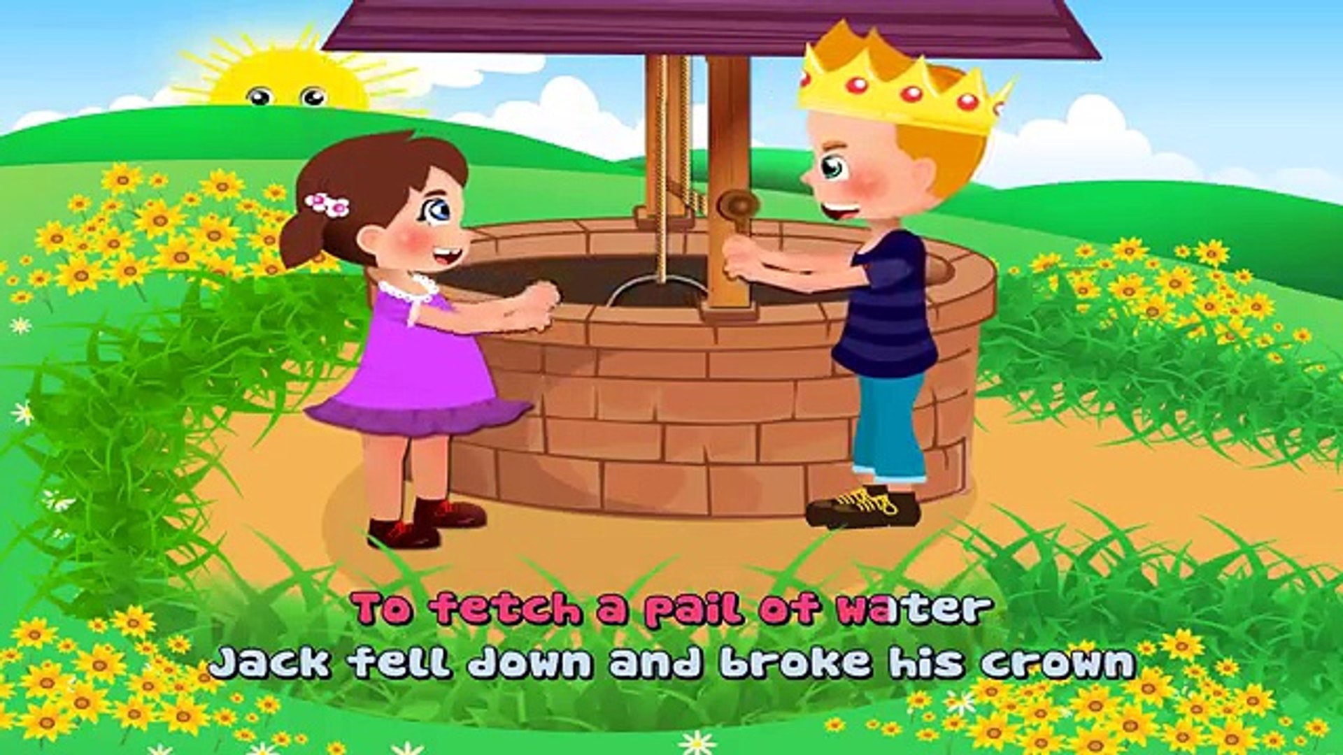 ⁣Jack and Jill song | Nursery Rhymes | Top Kids Songs [Ultra 4K Music Video]