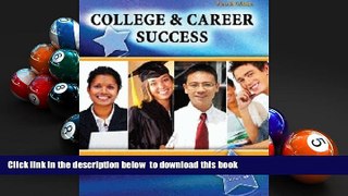 FREE [DOWNLOAD]  COLLEGE AND CAREER SUCCESS FRALICK  MARSHA READ ONLINE