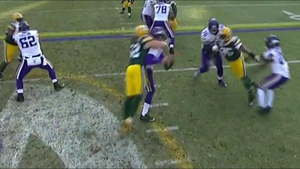 Clay Matthews demolishes Sam Bradford on strip sack turnover