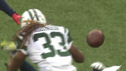Malcolm Butler recovers Khiry Robinson fumble