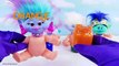 Trolls Baby Dolls Body Paint Learn Colors Fun Pretend Play Video for Kids and Toddlers