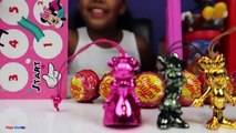 Mickey & Minnie Mouse Disney Toys Challenge - Pez Candy - Chupa Chups Surprise Chocolate