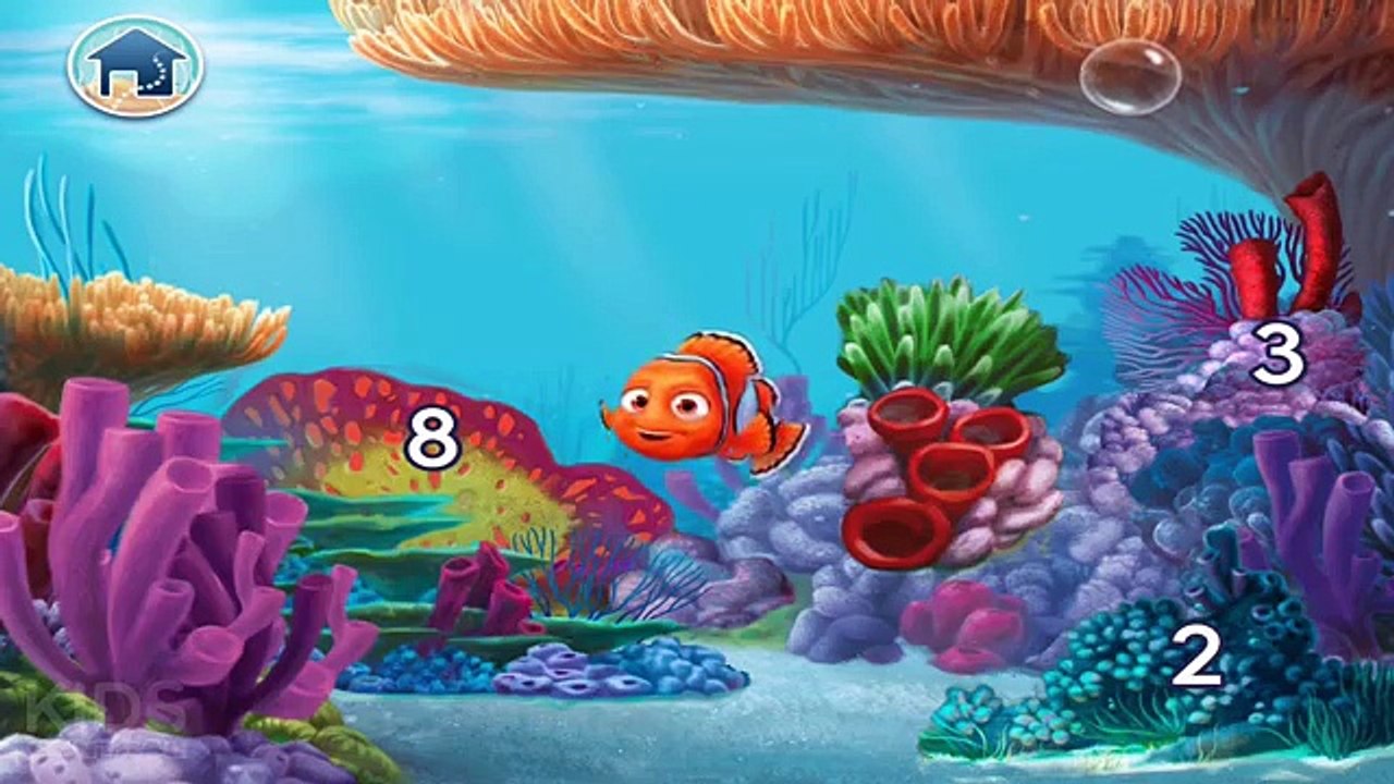 Disney Finding Nemo: Numbers with Nemo - Learn How To Count: 1 to 10 - Educational App for Kids