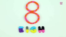 Learn Numbers with Play Doh Stop Motion for Kids _ Candy Sticks Number _ Learn to Count _ Kids Vid
