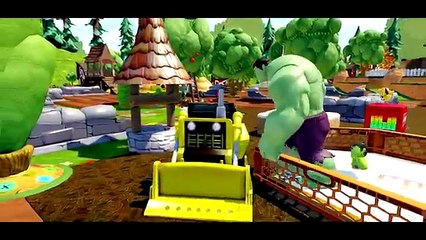 Spiderman have fun with his tractor. He saves his baby to venom. + NurseryRhymes