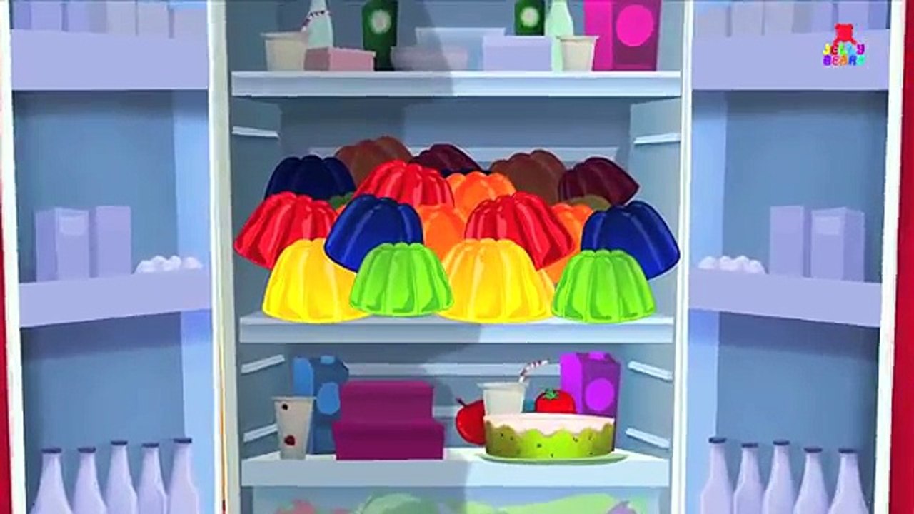 Jelly Bears Ten In The Bed | Nursery Rhymes For...