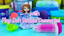 disney princess sofia the first play doh cupcake playdough toys playset