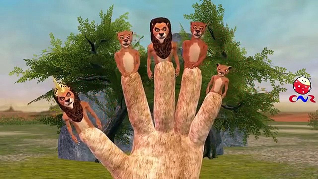 Lion Cartoons Finger Family Nursery Rhymes | Lion Finger Family Children Nursery Rhymes for Babies