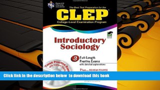 FREE [PDF]  CLEP Introductory Sociology w/CD (REA) - The Best Test Prep for the CLEP Exam (Test