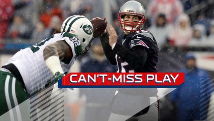 Can't-Miss Play: Tom Brady does a 360 then throws 28-yard pass