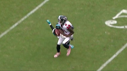 James Bradberry breaks up pass intended for Julio Jones