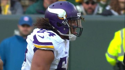 Eric Kendricks makes shoestring sack on Aaron Rodgers