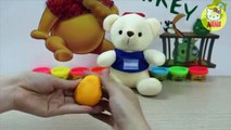 Đồ chơi trẻ em, hướng dẫn bé nặn gấu Pooh - Play Doh Pooh Bear For Kid