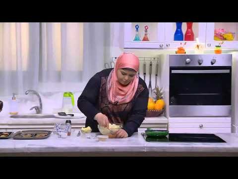 صينية باذنجان بالبطاطس المهروسة | نجلاء الشرشابي