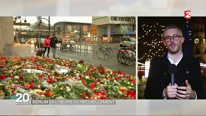 Attentat de Berlin : recueillement sur les lieux du drame
