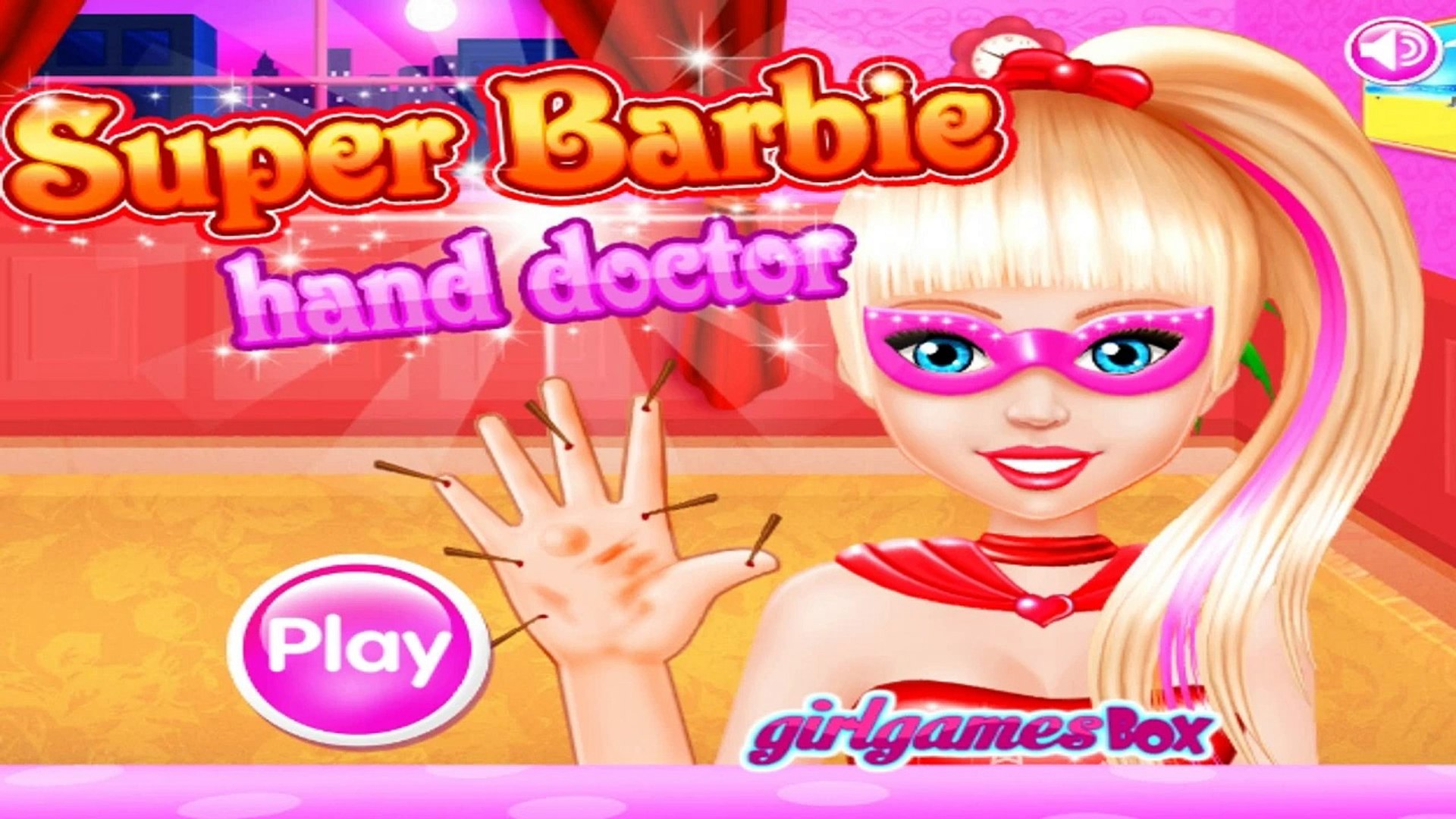 barbie doctor games