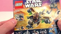 Lego Star Wars Microfighters Series 3 Wookiee Gunship mit Chewbacca Deutsch - Unboxing & Demo