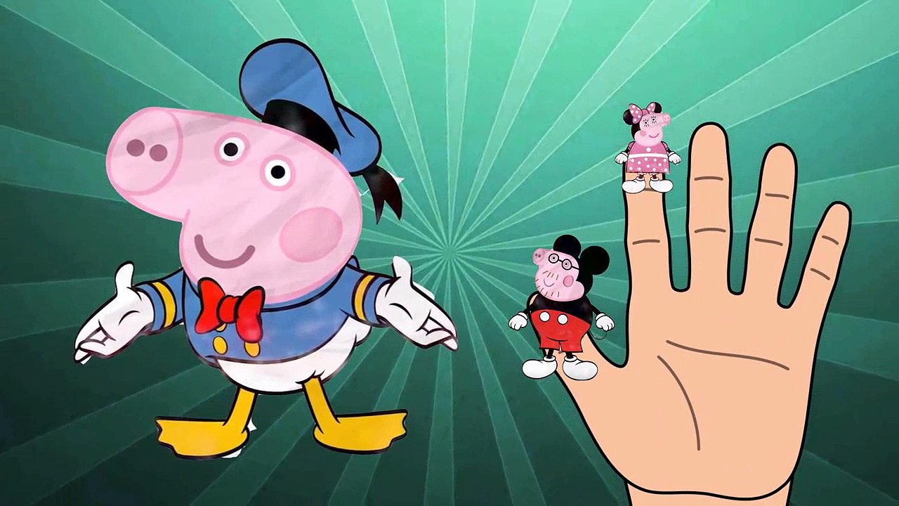 Mickey Mouse Finger Family Nursery Rhymes