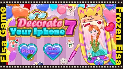 Decorate-Your-Iphone7 The First Games For Girls and For Kids 2017