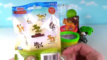 Disney Jr. THE LION GUARD - Learn Colors with Play Doh Toy Surprises - Chocolate Egg & Blind Bags