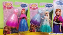 Disney Princess MagiClip Collection Frozen Movie Queen Elsa and Anna Dress Up Dolls MsDisneyReviews