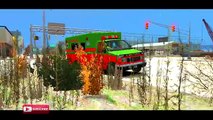 COLORS SPIDERMAN & COLORS CARS AMBULANCE & Nursery Rhymes Songs for Children with action