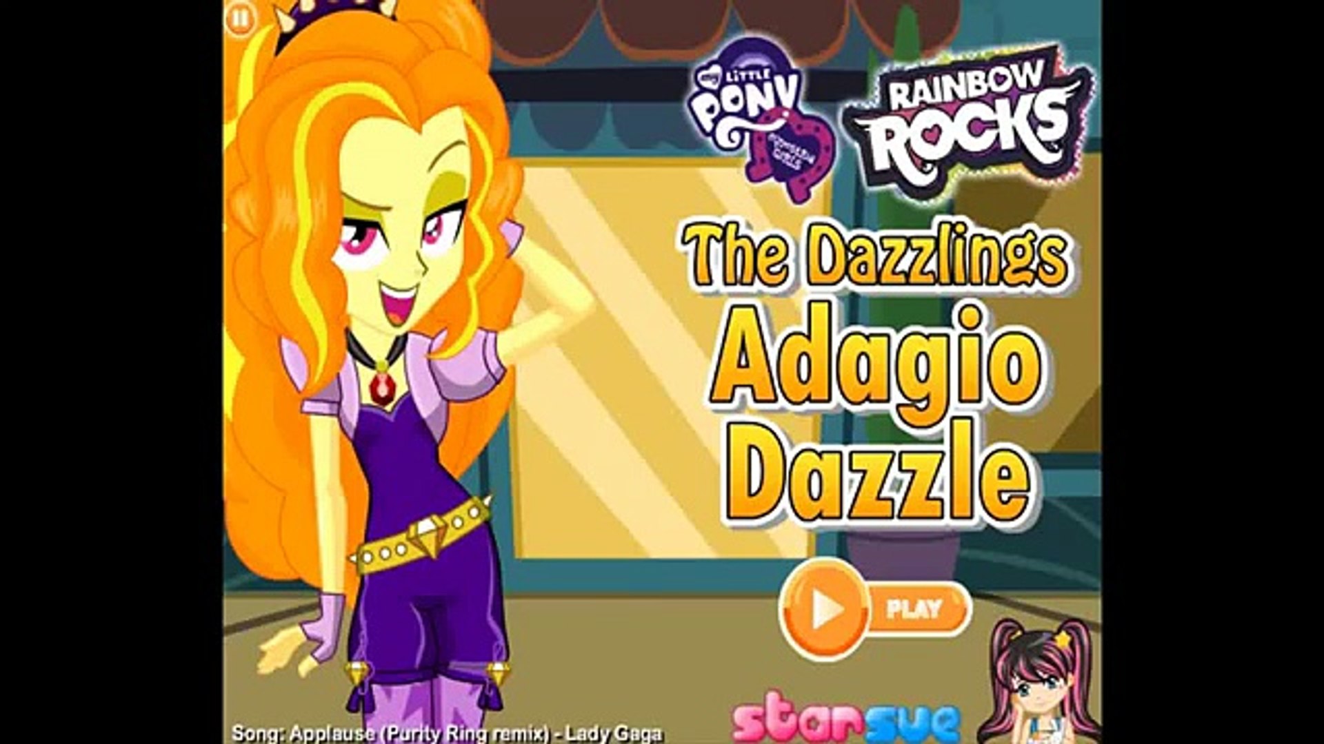 My little pony equestria girl dress sales up game star sue