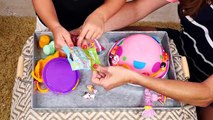 Play Doh Lalaloopsy Super Silly Party Cake & Playdough Birthday Surprise Cupcake Eggs by DCTC