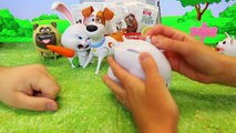 The Secret Life Of Pets NEW TOYS Illumination Snowball Gidget Max Mel Dogs & Rabbit by DisneyCarToys